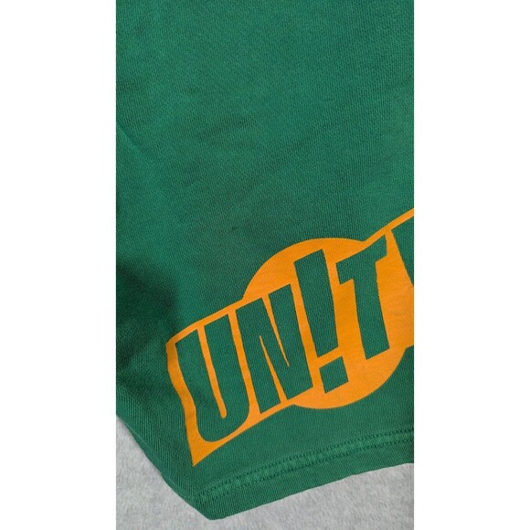 Ksubi Men Shorts Large Retro Thick Knit Unity‎ Happens Graphic Athletic Cotton - Picture 8 of 16